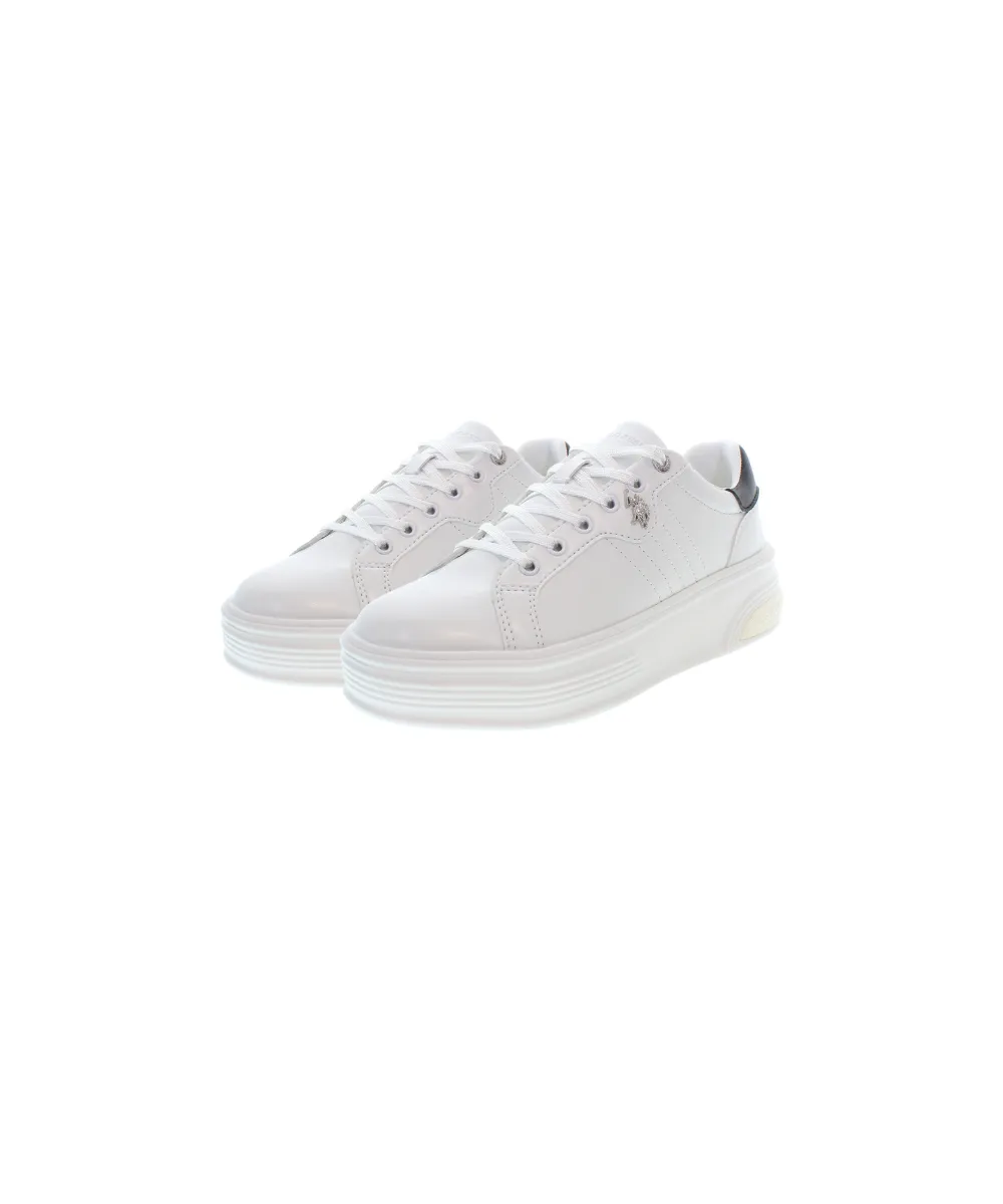 US POLO WOMENS TRAINERS WITH BOX OUTSOLE