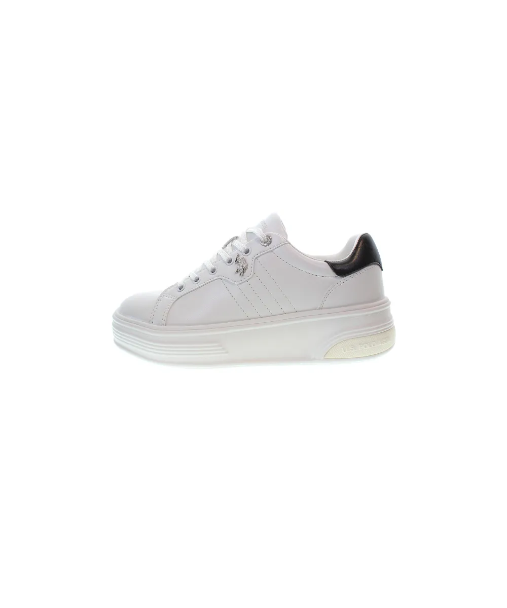 US POLO WOMENS TRAINERS WITH BOX OUTSOLE