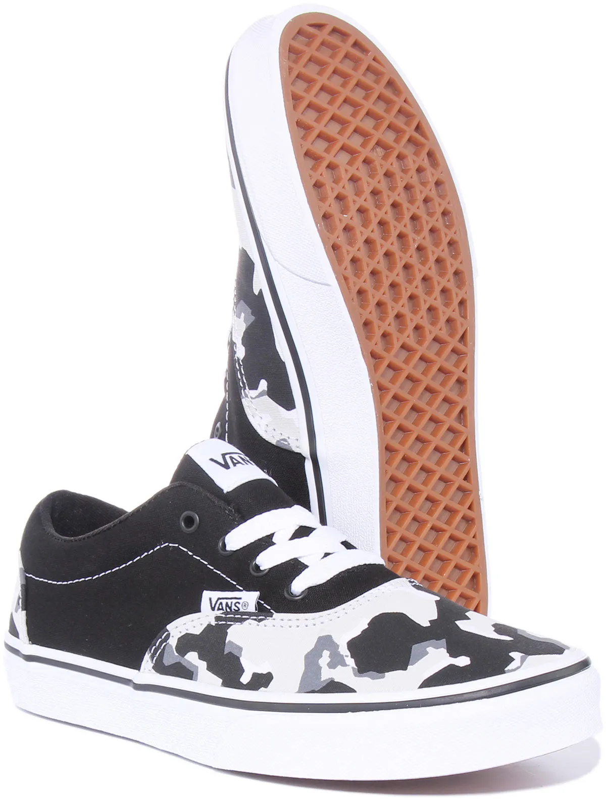 Vans Doheny In Black White For Youth