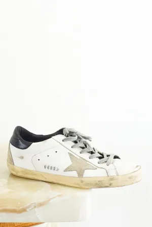 White Super Star Distressed Trainers RRP £450