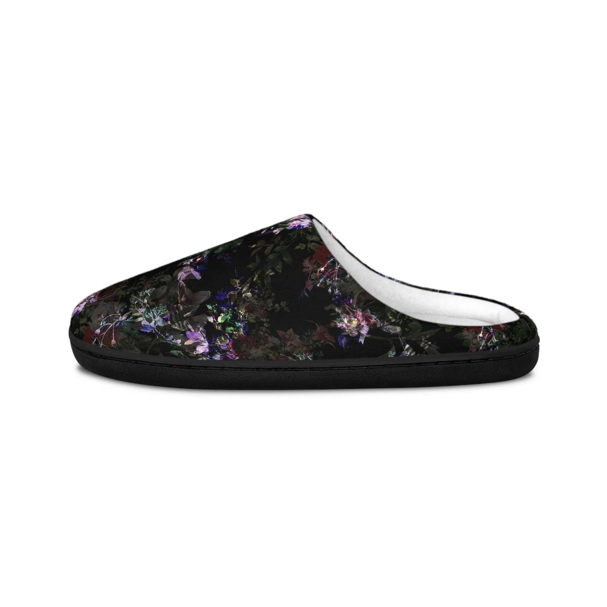 Women's Indoor Slippers - Orchid Dark Botanicals Collection