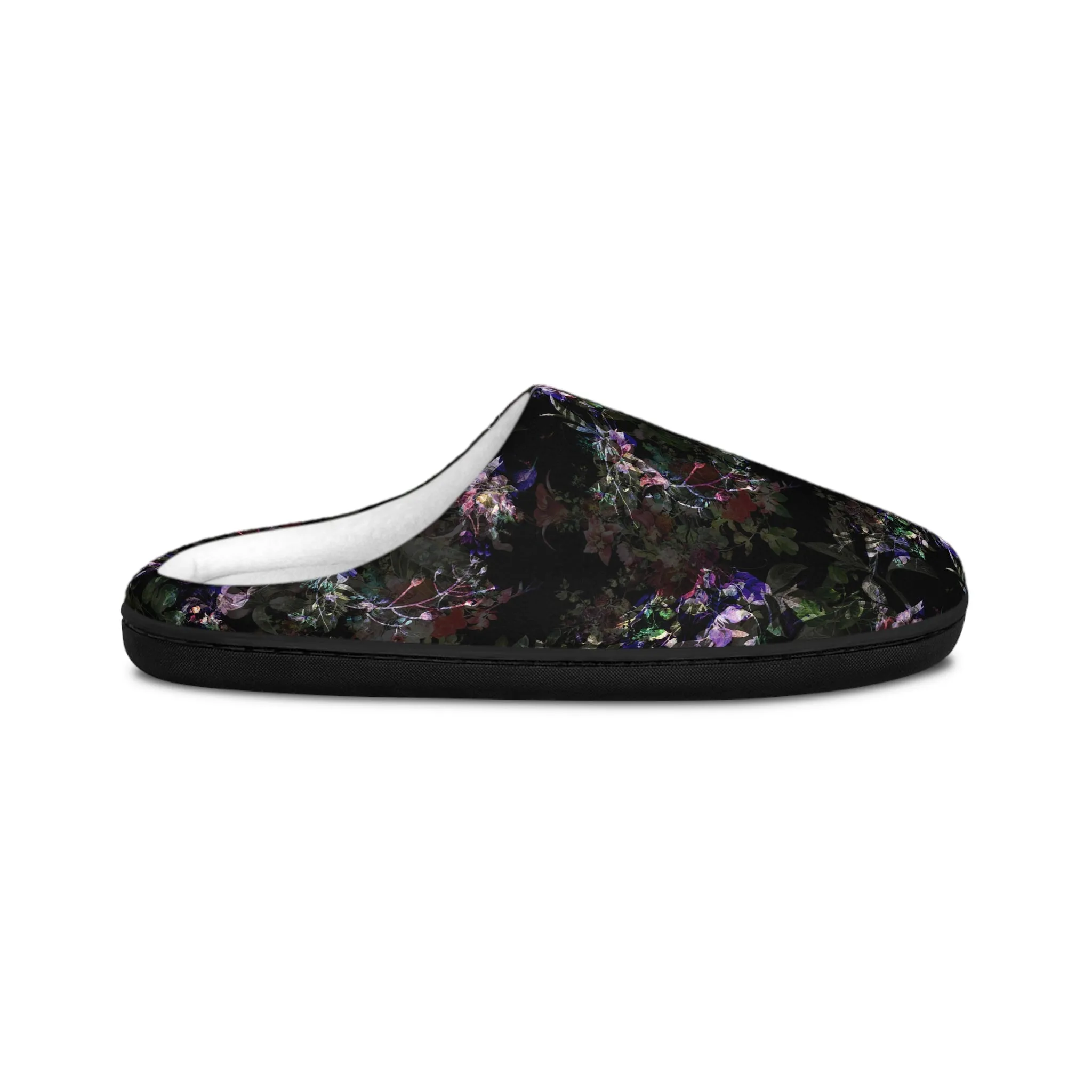 Women's Indoor Slippers - Orchid Dark Botanicals Collection