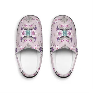 Women's Indoor Slippers - Peacock Light Botanicals Collection (Kaleidoscope)