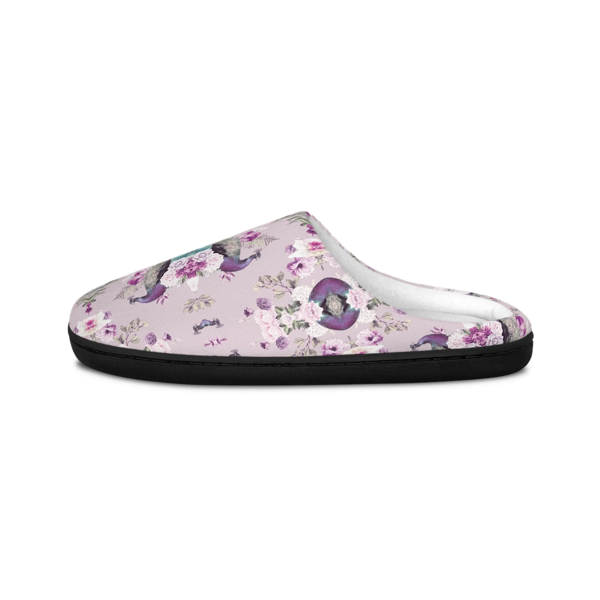 Women's Indoor Slippers - Peacock Light Botanicals Collection (Kaleidoscope)