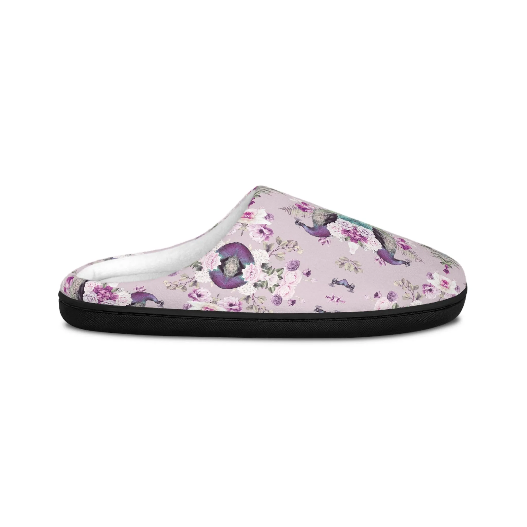 Women's Indoor Slippers - Peacock Light Botanicals Collection (Kaleidoscope)