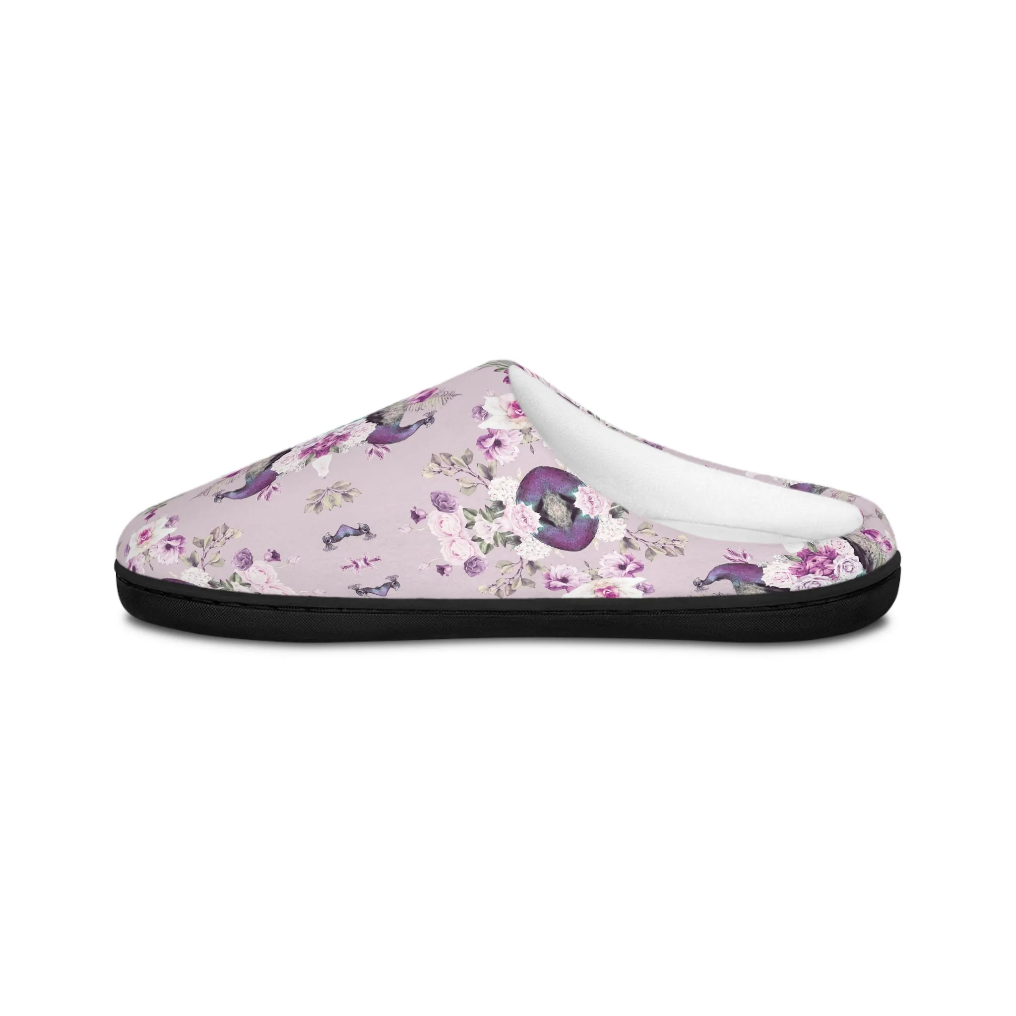 Women's Indoor Slippers - Peacock Light Botanicals Collection (Kaleidoscope)