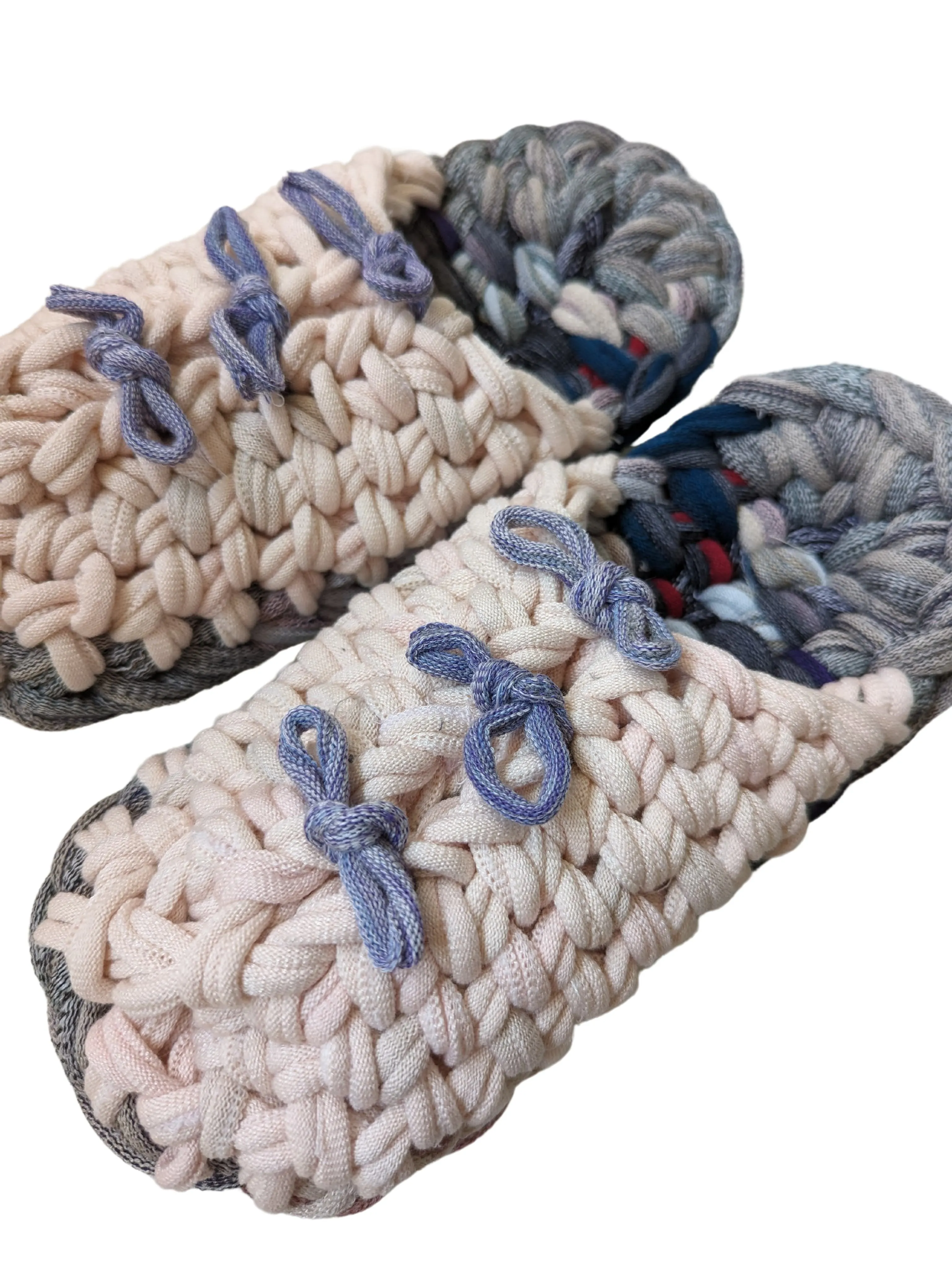 XL | Knit up-cycle slippers 2024-XL79 [XL]